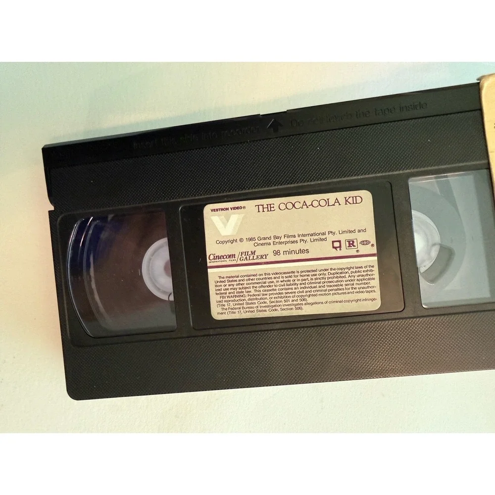 The Coca-Cola Kid VHS VCR Video Tape Used Movie Eric Roberts